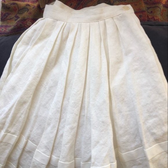 NWT Boy. BAND OF OUTSIDERS PLEATED Ivory White - Picture 4 of 11